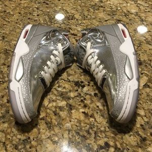 Nike Flight Squad QS Metallic/Navy size 9M